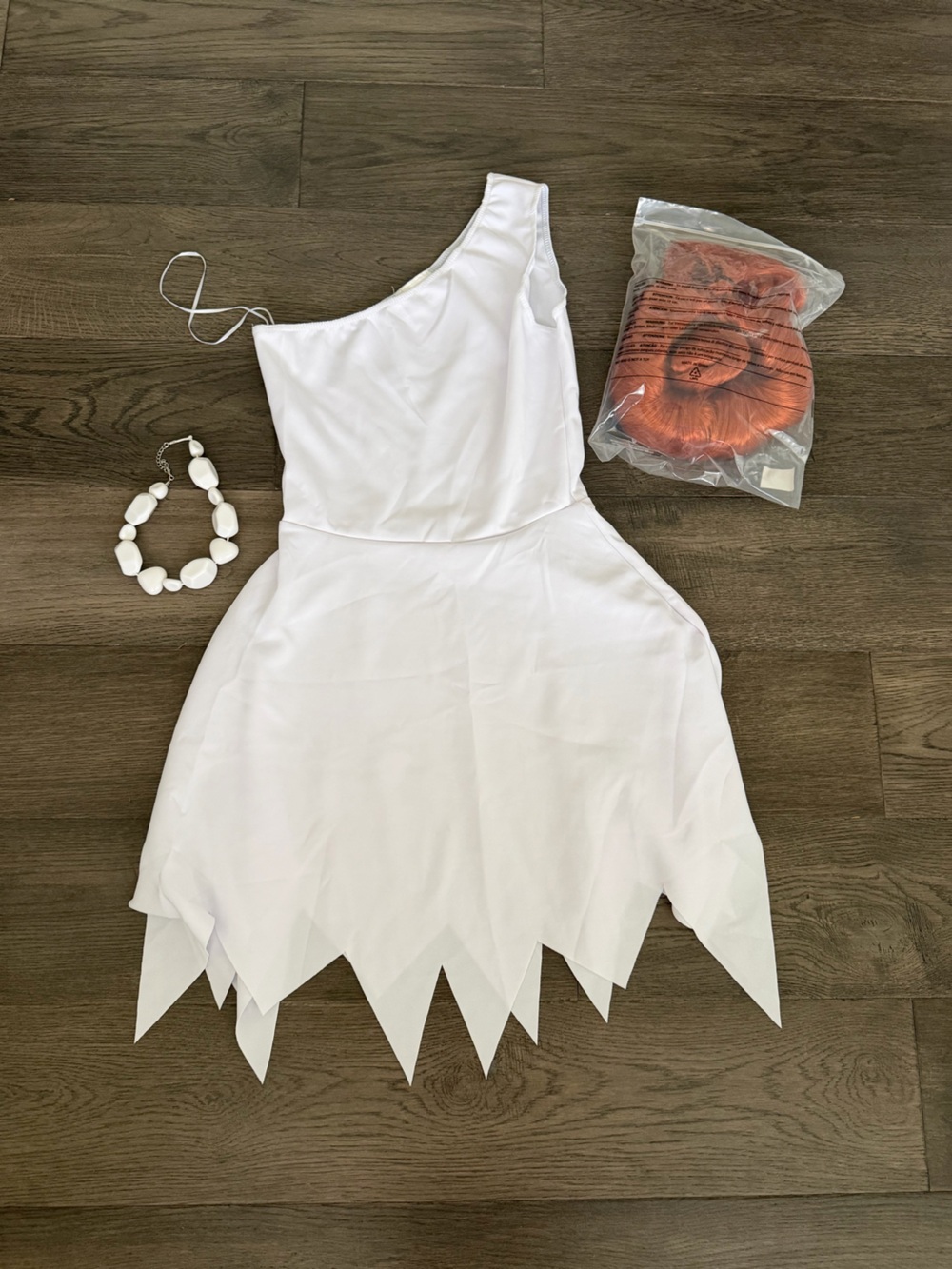 Women’s Wilma Flintstone Costume and Wig - Small